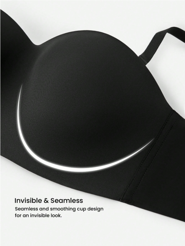 Brasier Luvlette  estilo strapless negro 34 D